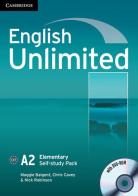 English Unlimited. Level A2 Self-study Pack. Con DVD-ROM di Alex Tilbury, David Rea, Leslie A. Hendra edito da Cambridge