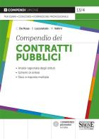Compendio dei contratti pubblici di C. De Rosa, B. Locoratolo, M. Vallini edito da Edizioni Giuridiche Simone