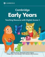 Cambridge Early Years (2024). Con espansione online vol. 3 edito da Cambridge