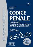 Codice penale. Con commento giurisprudenziale esteso alle sentenze delle sezioni unite. Con aggiornamento online edito da Edizioni Giuridiche Simone