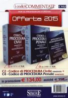 Codice di procedura civile-Codice procedura penale-Appendice di aggiornamento. Annotati con la giurisprudenza. Con CD-ROM edito da Edizioni Giuridiche Simone