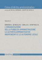 Corso di diritto amministrativo vol. 2 di Nicola Donadio, Noemi De Nicola, Antonietta Carillo edito da Marna