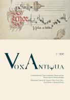 Vox antiqua. Commentaria de cantu gregoriano, musica antiqua, musica sacra et historia liturgica (2017). Ediz. multilingue vol.1 edito da Vox Antiqua