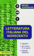 Letteratura italiana del '900 di Guglielmina Morelli edito da Ugo Mursia Editore