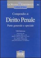 Compendio di diritto penale. Parte generale e speciale edito da Edizioni Giuridiche Simone