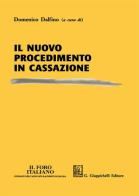 Il nuovo procedimento in Cassazione edito da Giappichelli