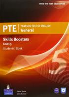 PTE. Pearson test of english. Skills booster. Level 5. Student's book. Per le Scuole superiori. Con CD Audio edito da Pearson Longman