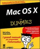 Mac OS X di Bob Le Vitus, Shelly Brisbin edito da Apogeo