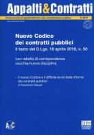 Nuovo codice dei contratti pubblici. Il testo del D.Lgs. 18 aprile 2016, n. 50 edito da Maggioli Editore