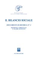 Il bilancio sociale. Documenti di ricerca vol.3 edito da Giuffrè