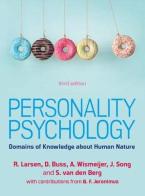 Personality psychology: domains of knowledge about human nature di Randy Larsen, David M. Buss, Andreas Wismeijer edito da McGraw-Hill Education