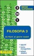 Filosofia vol.3 di Massimo Fraschini edito da Ugo Mursia Editore