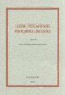 Lesser-used languages and romance linguistics edito da Bulzoni