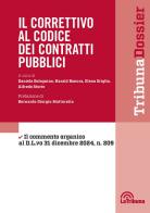 Il correttivo al codice dei contratti pubblici edito da La Tribuna