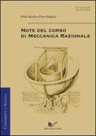 Note del corso di Meccanica Razionale di Paolo Buttà, Piero Negrini edito da Nuova Cultura