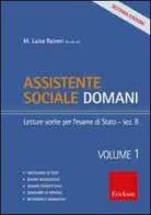 Assistente sociale domani vol.1 di M. Luisa Raineri edito da Centro Studi Erickson