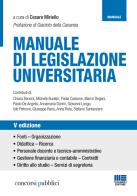 Manuale di legislazione universitaria edito da Maggioli Editore