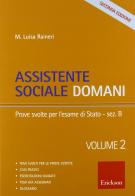 Assistente sociale domani vol.2 di M. Luisa Raineri edito da Centro Studi Erickson