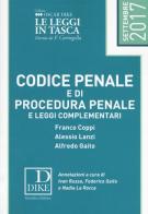 Codice penale e di procedura penale e leggi complementari di Franco Coppi, Alessio Lanzi, Alfredo Gaito edito da Dike Giuridica Editrice