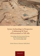 Syrian archaeology in perspective celebrating. 20 years of excavations at Tell Afis. Percorsi di archeologia siriana (Pisa, 27-28 novembre 2006). Ediz. bilingue edito da Edizioni ETS