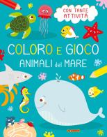 Animali del mare. Coloro e gioco. Ediz. illustrata edito da Joybook