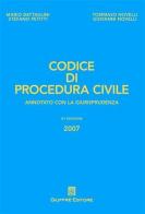 Codice di procedura civile. Annotato con la giurisprudenza edito da Giuffrè