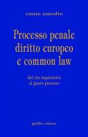 Processo penale diritto europeo e common law. Dal rito inquisitorio al giusto processo di Ennio Amodio edito da Giuffrè