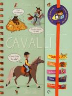 I cavalli. Piccoli curiosi. Con adesivi. Ediz. a colori. Ediz. a spirale di Emilie Gillet edito da IdeeAli