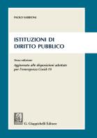 Istituzioni di diritto pubblico di Paolo Sabbioni edito da Giappichelli