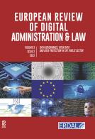 European review of digital administration & law vol.5 edito da Aracne (Genzano di Roma)