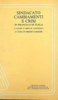 Sindacato, cambiamenti e crisi in Francia e in Italia. Ediz. italiana di Peter Lange, George Ross, Maurizio Vannicelli edito da Franco Angeli