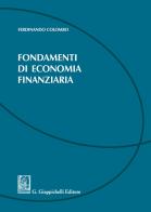 Fondamenti di economia finanziaria di Ferdinando Colombo edito da Giappichelli