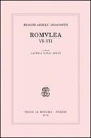 Blossii Aemilii Dracontii. Romulea VI-VII edito da Mondadori Education