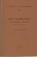 Saxo Grammaticus. Tra storiografia e letteratura edito da Il Calamo