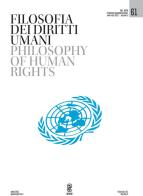 Filosofia dei diritti umani-Philosophy of human rights (2019) vol.61 edito da Aracne (Genzano di Roma)