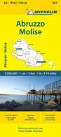 Abruzzo, Molise 1:200.000 edito da Michelin Éditions