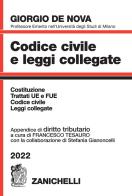 Codice civile e leggi collegate 2022. Con appendice di diritto tributario di Giorgio De Nova edito da Zanichelli