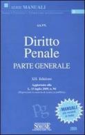 Diritto penale. Parte generale edito da Edizioni Giuridiche Simone