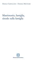 Matrimonio, famiglia, sinodo sulla famiglia di Danilo Castellano, Daniele Mattiussi edito da Edizioni Scientifiche Italiane