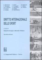 Diritto internazionale dello sport edito da Giappichelli