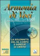 Armonia di voci (2003). Con CD Audio vol.3 edito da Editrice Elledici