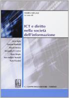 ICT e diritto nella società dell'informazione edito da Giappichelli