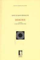 Memorie di Jane Oulman Bensaude edito da Firenze University Press
