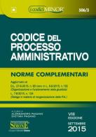 Codice del processo amministrativo. Ediz. minore edito da Edizioni Giuridiche Simone
