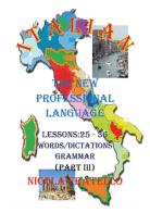 Italian. The new professional language vol.3 di Nicola Fratello edito da Youcanprint