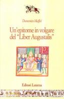 Un' epitome in volgare del «Liber augustalis» di Domenico Maffei edito da Laterza