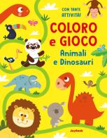 Animali e dinosauri. Coloro e gioco. Ediz. illustrata edito da Joybook