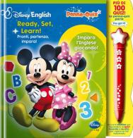 Ready, set, learn!-Pronti, partenza, impara! Penna-quiz. Ediz. bilingue. Con gadget edito da Disney Libri