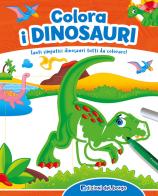 Colora i dinosauri. Con scatola con 6 pennarelli di Ilaria Ambrosini edito da Edizioni del Borgo