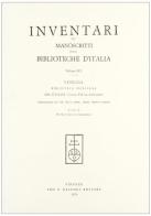 Inventari dei manoscritti delle biblioteche d'Italia vol.91 edito da Olschki